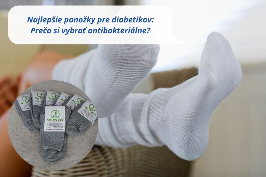 Najlepšie ponožky pre diabetikov: Prečo si vybrať antibakteriálne?